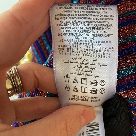 BCBGMaxazaria Sparkly Gown Size Small in Like New Condition - Picture 10 of 10